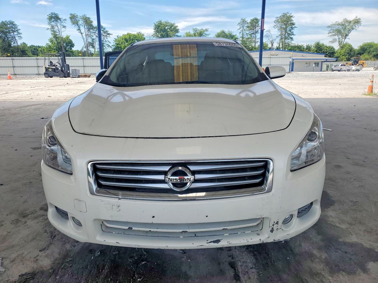 2010 Nissan Maxima 3.5 S Белый vin: 1N4AA5AP7AC837280