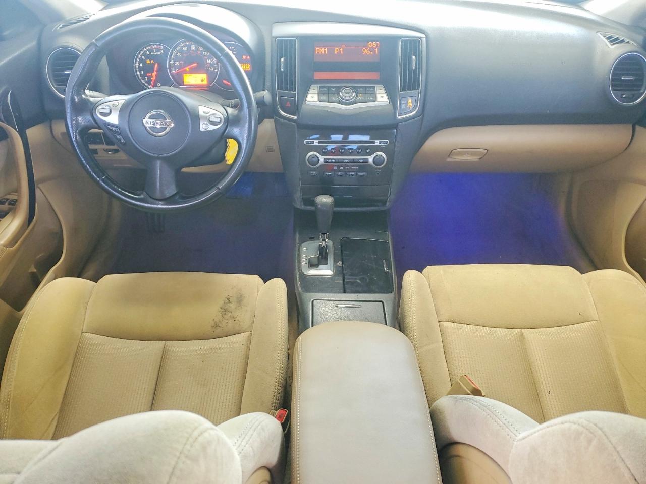 2010 Nissan Maxima 3.5 S Белый vin: 1N4AA5AP7AC837280
