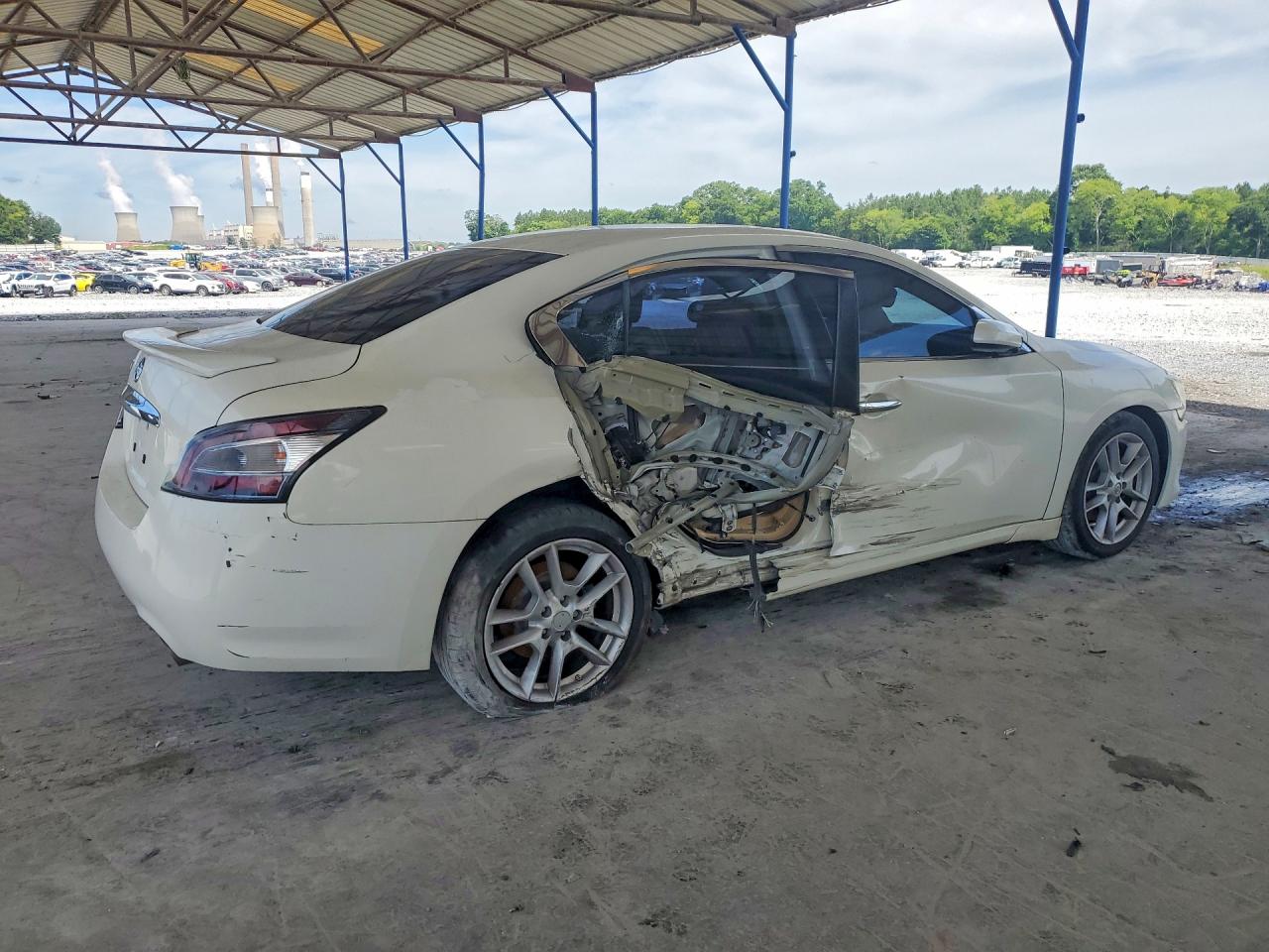 2010 Nissan Maxima 3.5 S Белый vin: 1N4AA5AP7AC837280