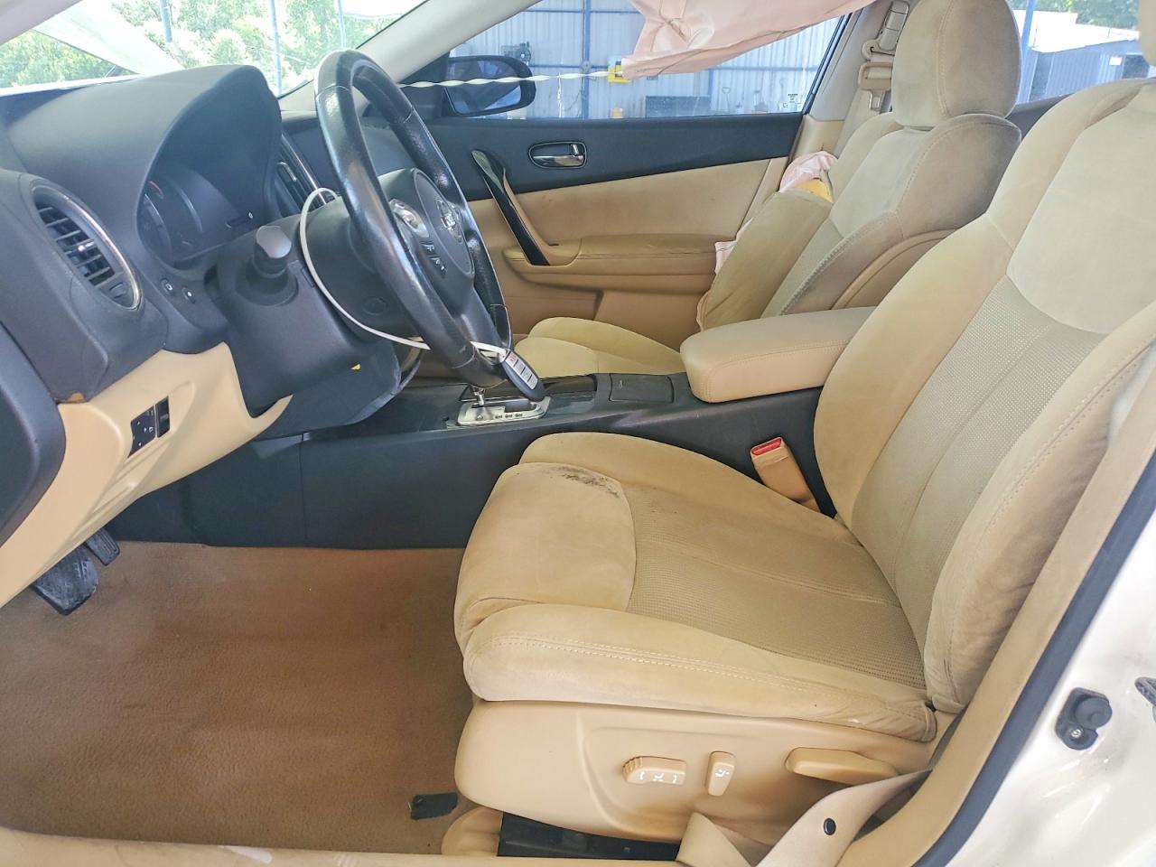 2010 Nissan Maxima 3.5 S Белый vin: 1N4AA5AP7AC837280