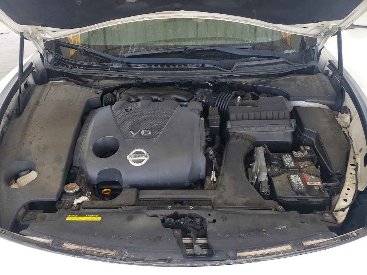 2010 Nissan Maxima 3.5 S Белый vin: 1N4AA5AP7AC837280