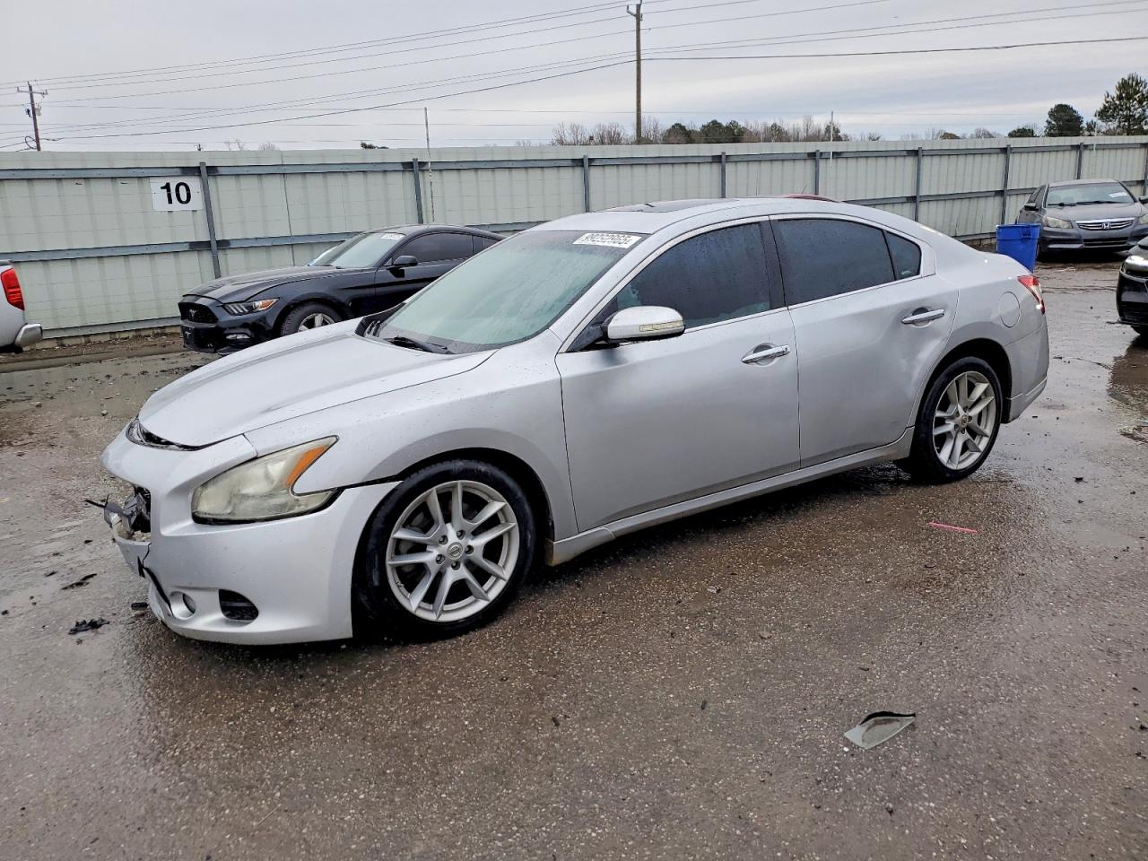 2010 Nissan Maxima 3.5 S Silver vin: 1N4AA5AP7AC843547