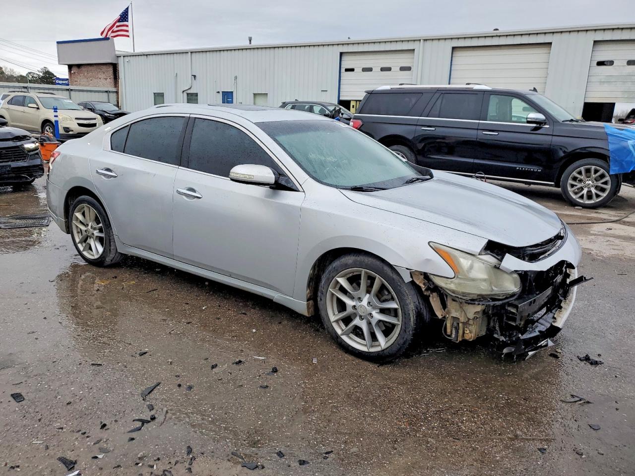 2010 Nissan Maxima 3.5 S Silver vin: 1N4AA5AP7AC843547