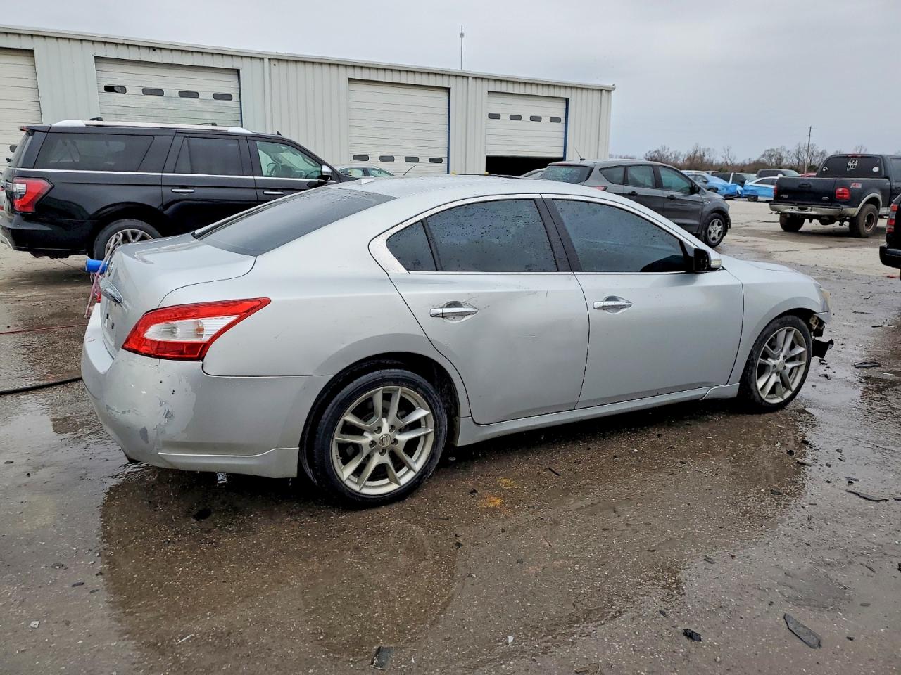 2010 Nissan Maxima 3.5 S Silver vin: 1N4AA5AP7AC843547