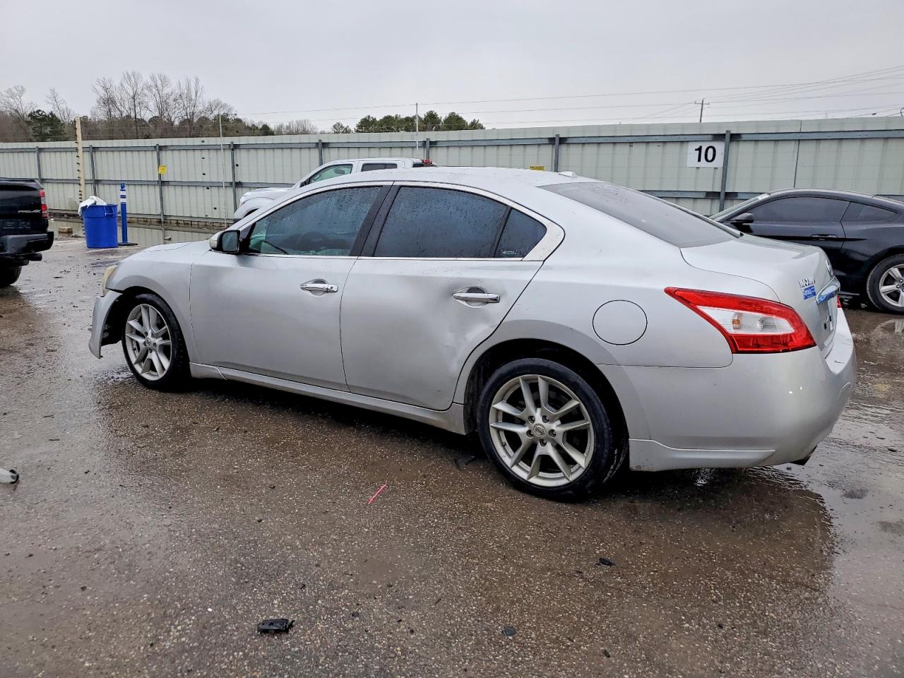 2010 Nissan Maxima 3.5 S Silver vin: 1N4AA5AP7AC843547