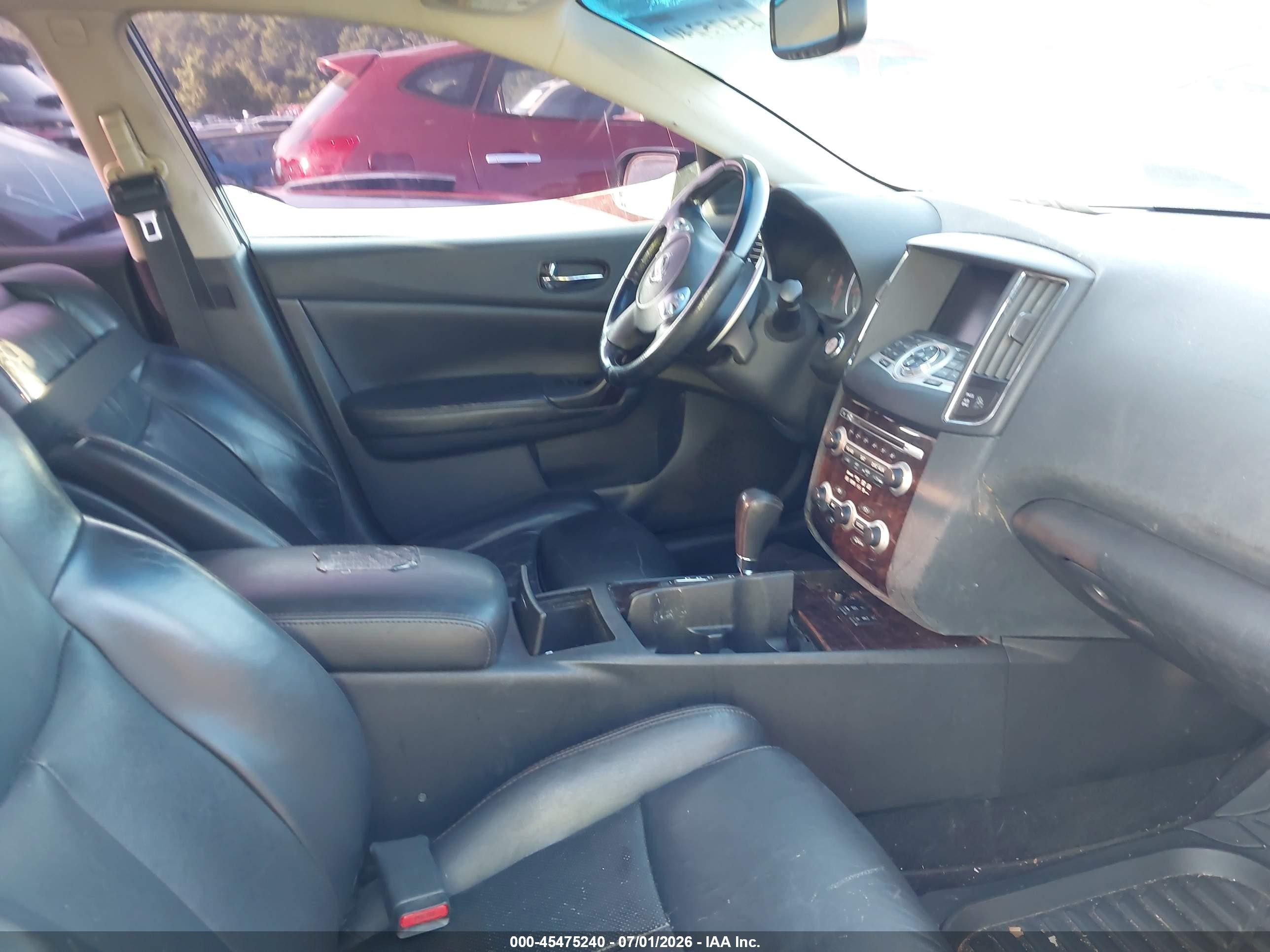 2010 Nissan Maxima 3.5 Sv White vin: 1N4AA5AP7AC849557