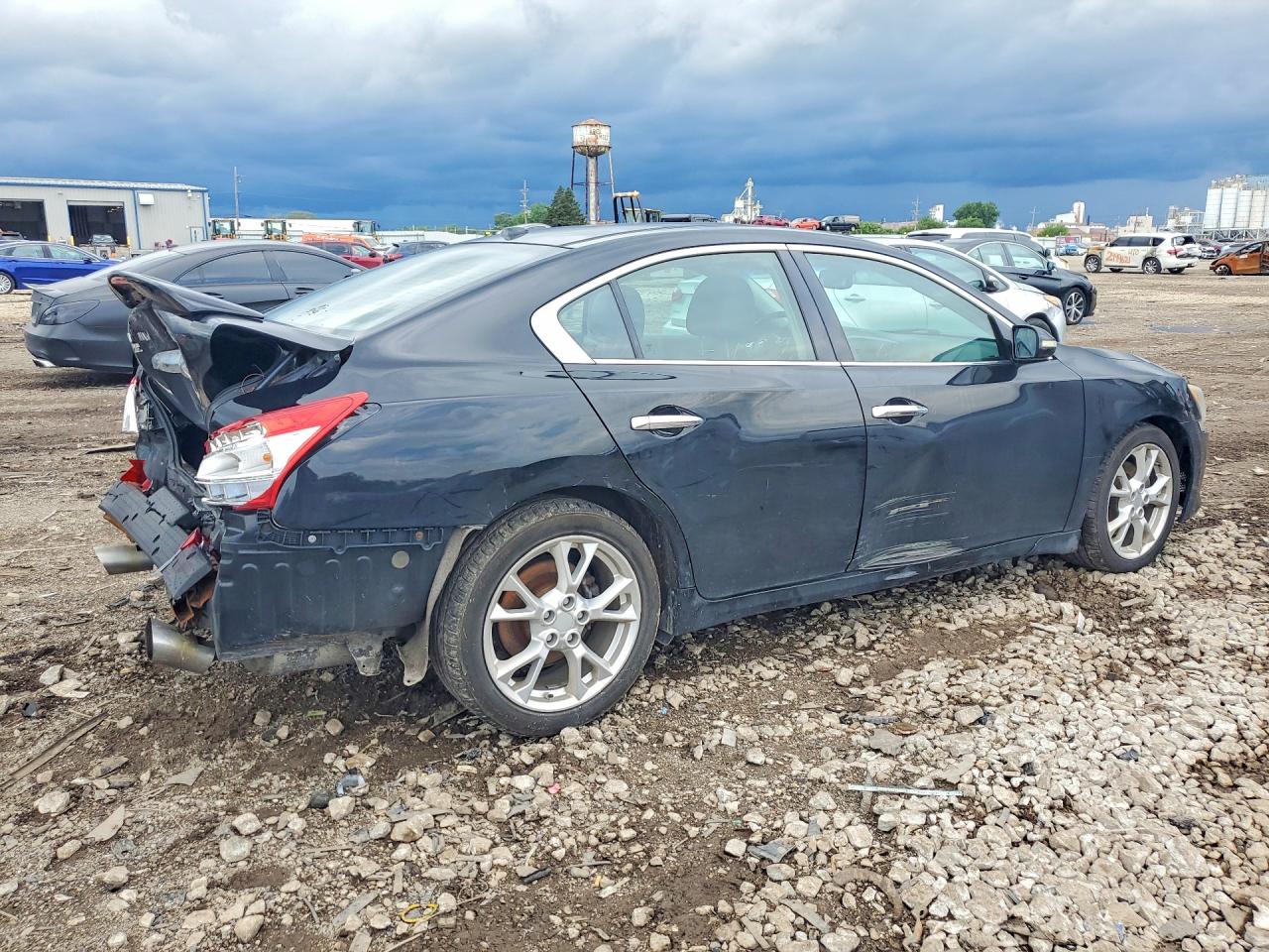 2010 Nissan Maxima 3.5 S Black vin: 1N4AA5AP7AC858503