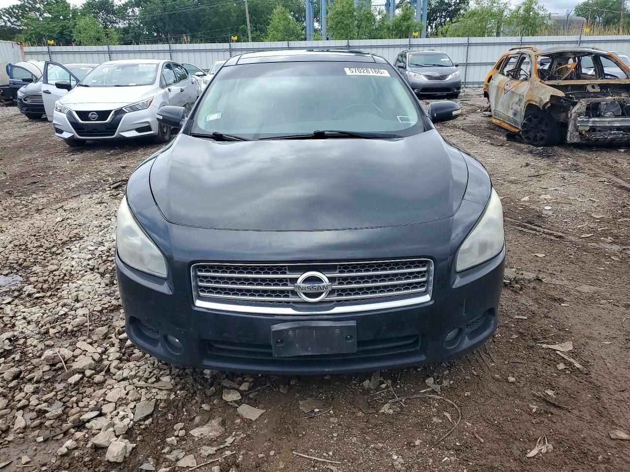 2010 Nissan Maxima 3.5 S Black vin: 1N4AA5AP7AC858503
