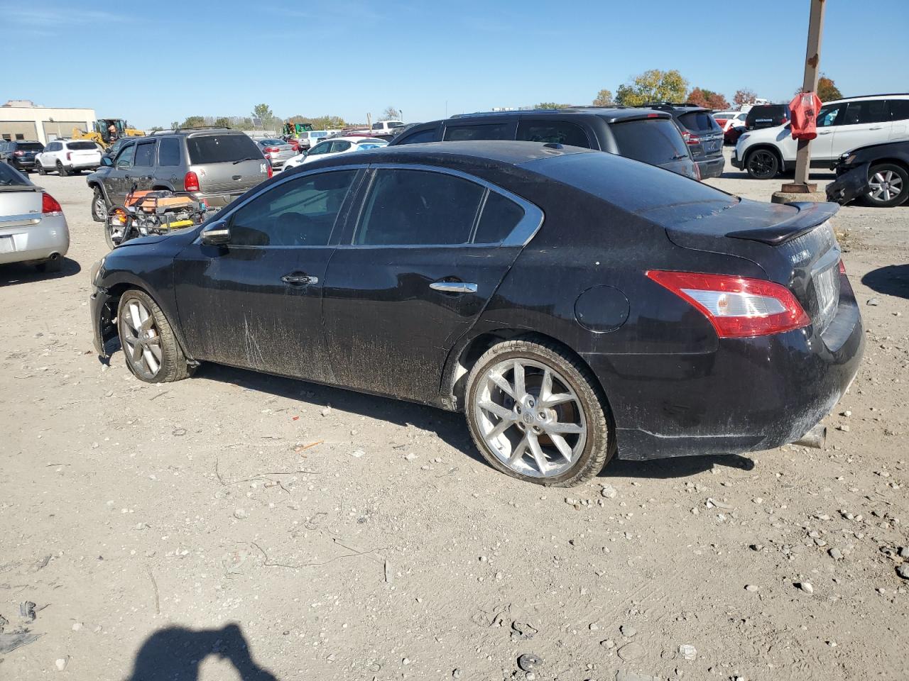 2010 Nissan Maxima S Black vin: 1N4AA5AP7AC863099