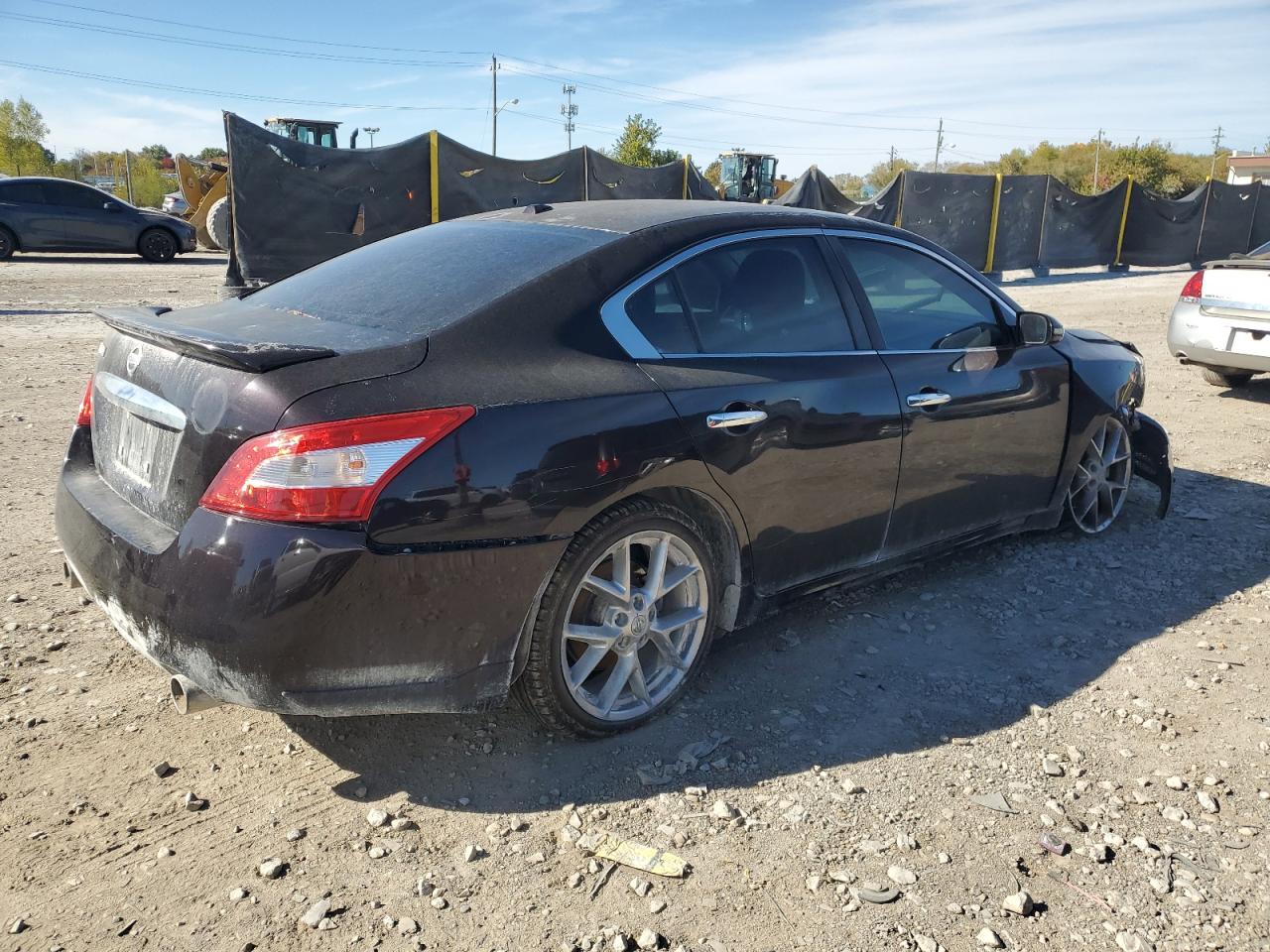 2010 Nissan Maxima S Black vin: 1N4AA5AP7AC863099