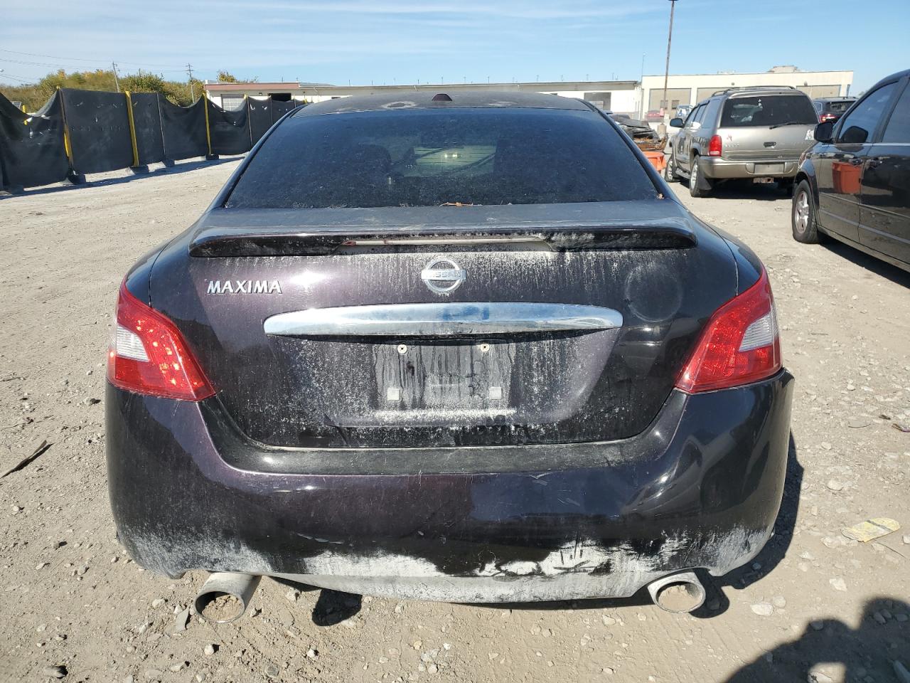 2010 Nissan Maxima S Black vin: 1N4AA5AP7AC863099