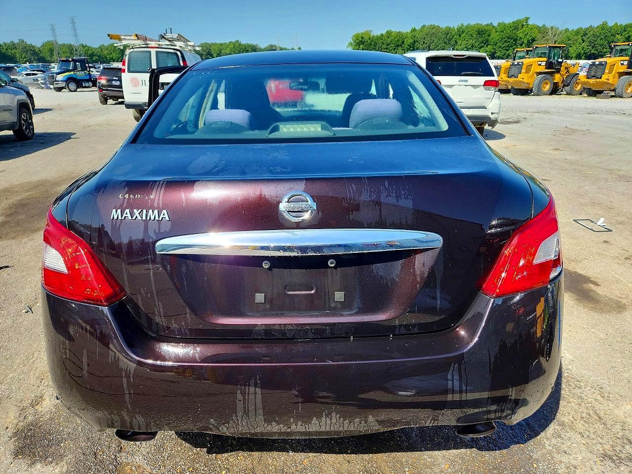 2010 Nissan Maxima 3.5 S Бордовый vin: 1N4AA5AP7AC873924