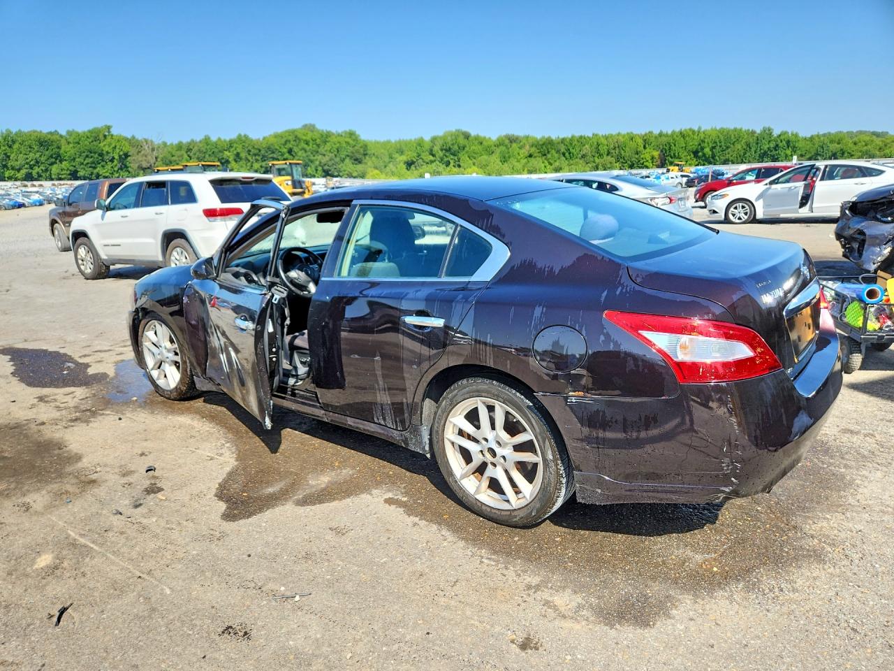 2010 Nissan Maxima 3.5 S Бордовый vin: 1N4AA5AP7AC873924