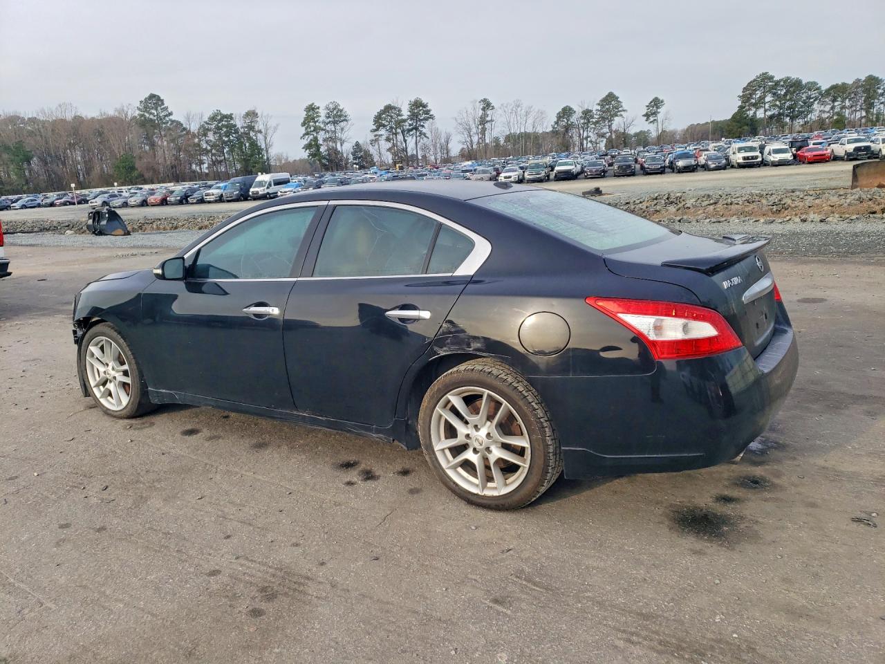 2010 Nissan Maxima 3.5 S Black vin: 1N4AA5AP7AC874152