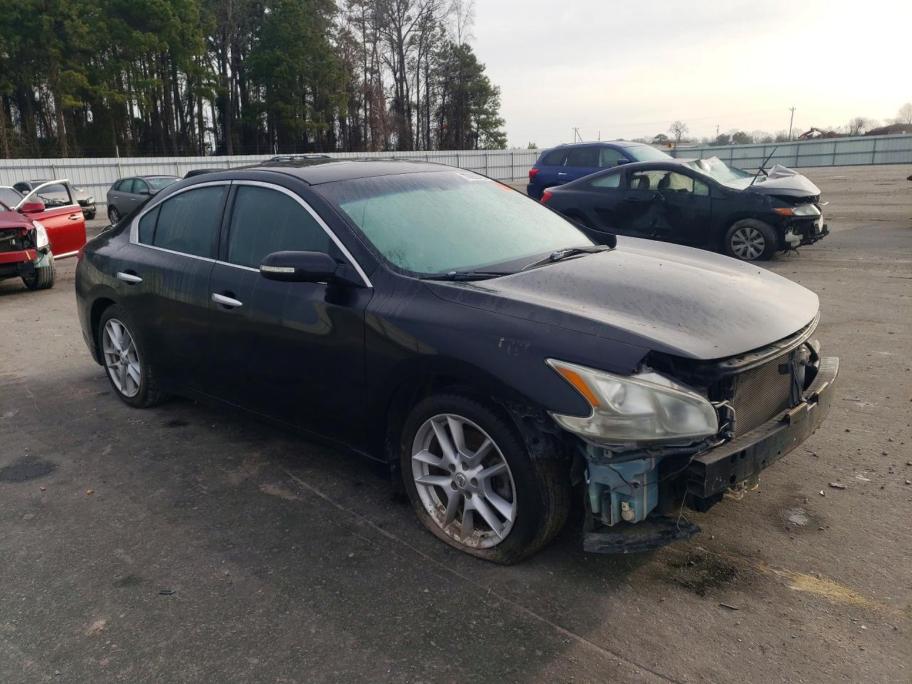 2010 Nissan Maxima 3.5 S Black vin: 1N4AA5AP7AC874152