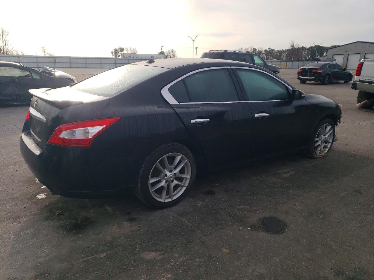 2010 Nissan Maxima 3.5 S Black vin: 1N4AA5AP7AC874152