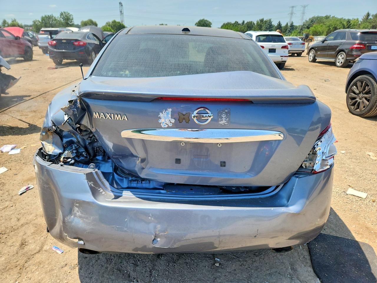2010 Nissan Maxima S Gray vin: 1N4AA5AP7AC874913