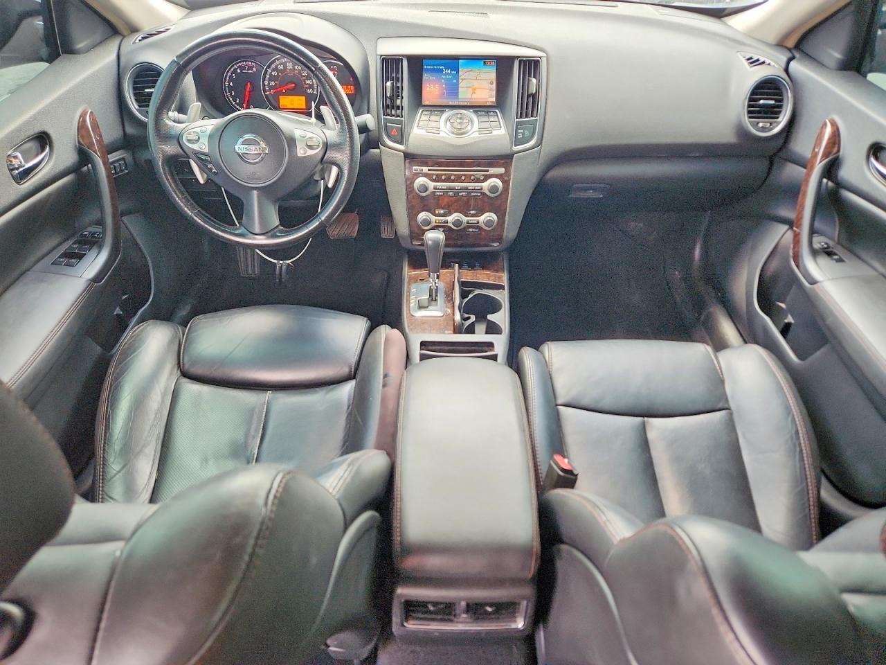 2011 Nissan Maxima S/sv White vin: 1N4AA5AP7BC814146
