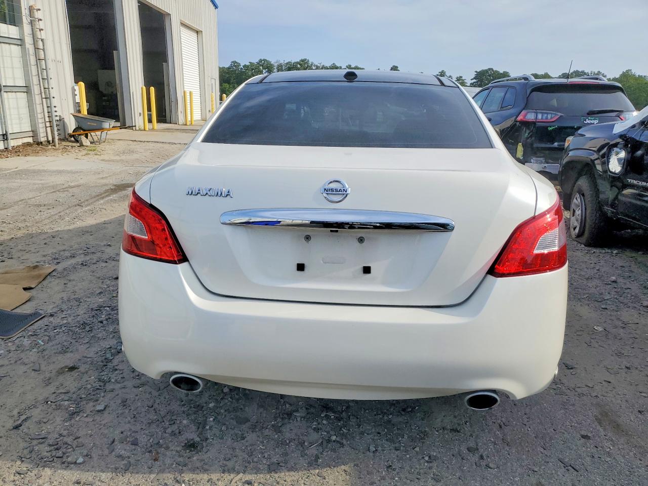2011 Nissan Maxima 3.5 S White vin: 1N4AA5AP7BC814891