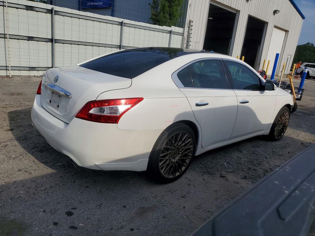 2011 Nissan Maxima 3.5 S White vin: 1N4AA5AP7BC814891