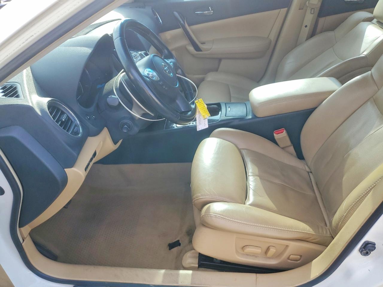 2011 Nissan Maxima 3.5 S White vin: 1N4AA5AP7BC814891