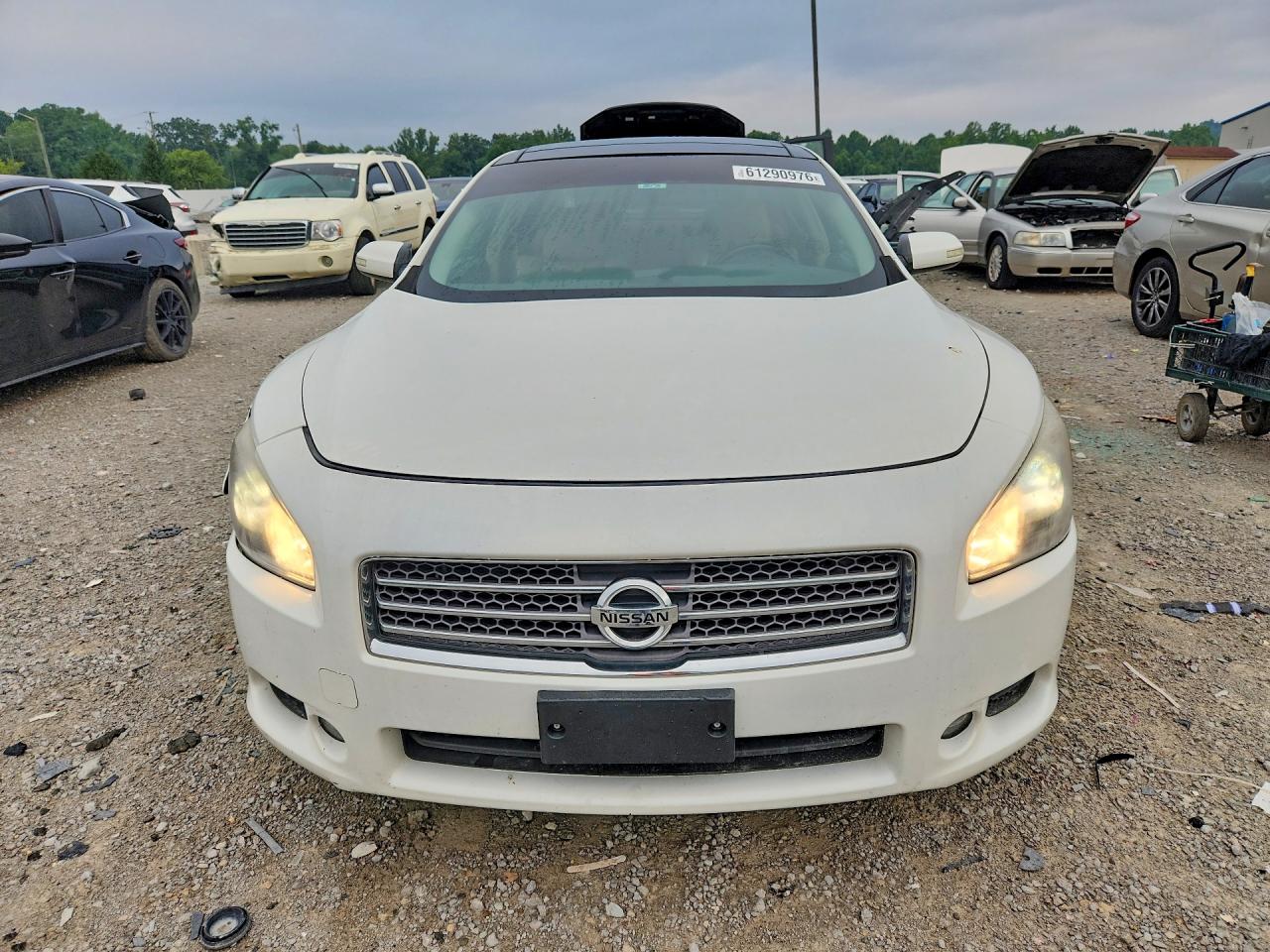 2011 Nissan Maxima 3.5 S White vin: 1N4AA5AP7BC819234