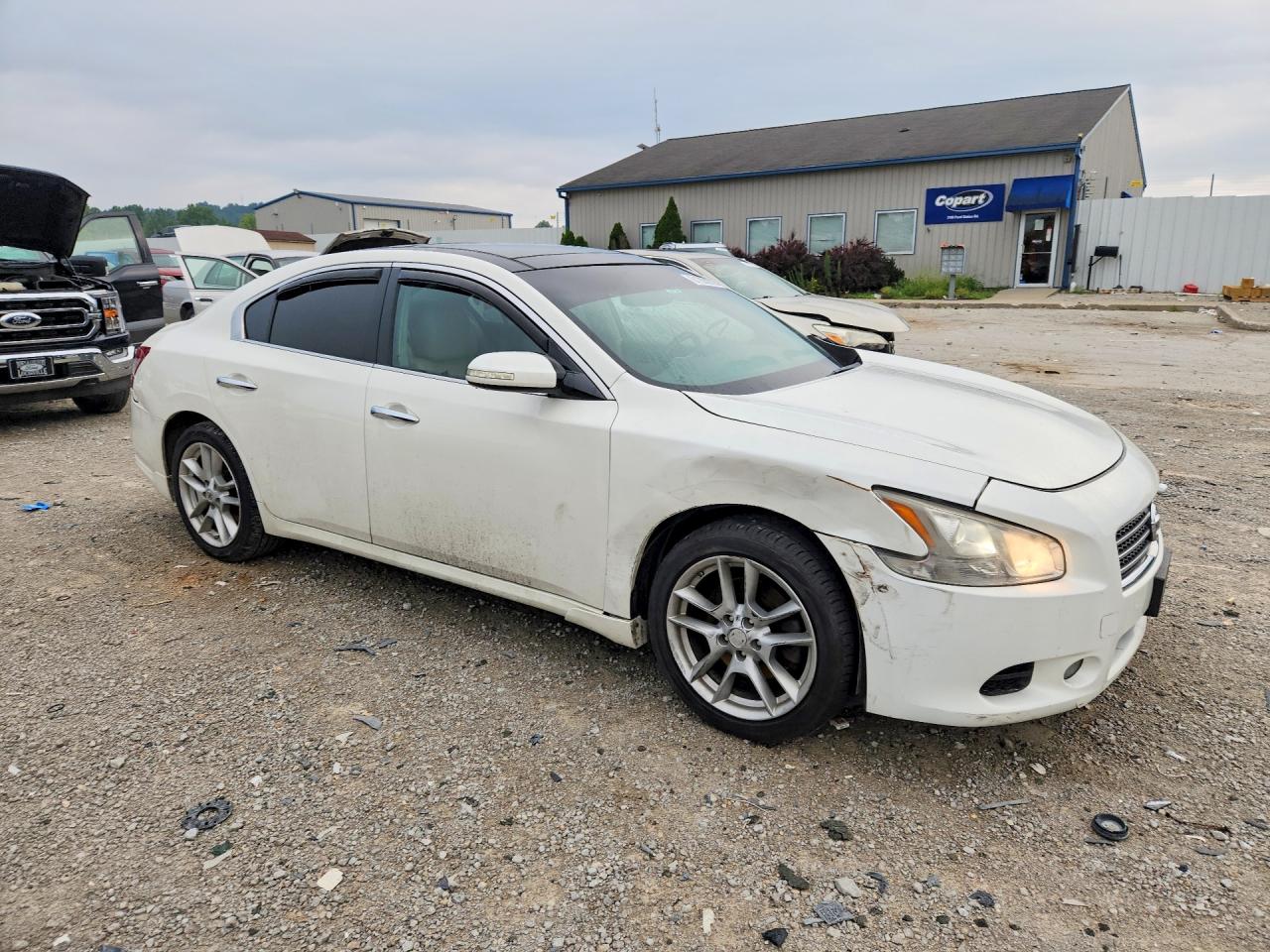 2011 Nissan Maxima 3.5 S White vin: 1N4AA5AP7BC819234