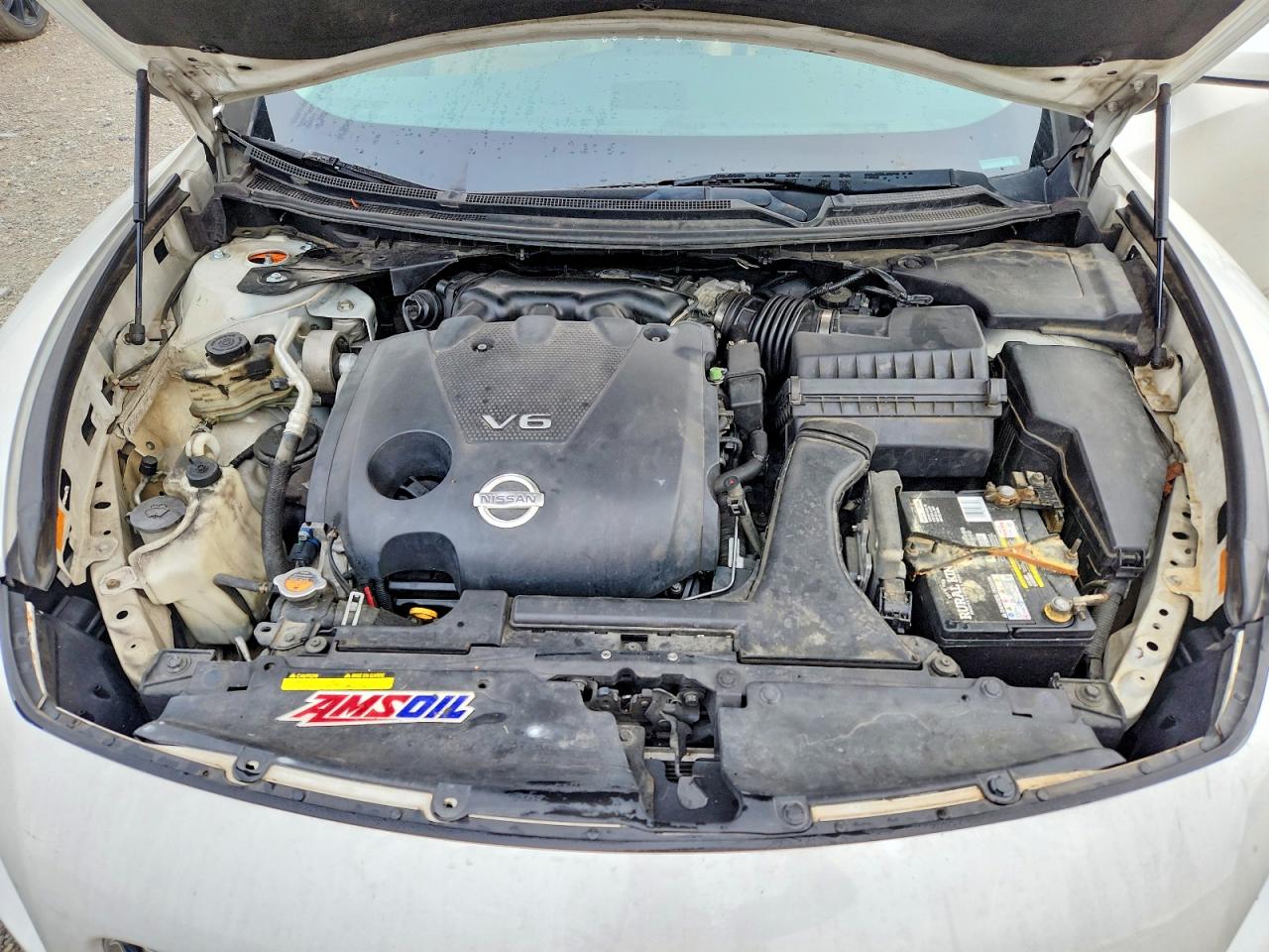 2011 Nissan Maxima 3.5 S White vin: 1N4AA5AP7BC819234
