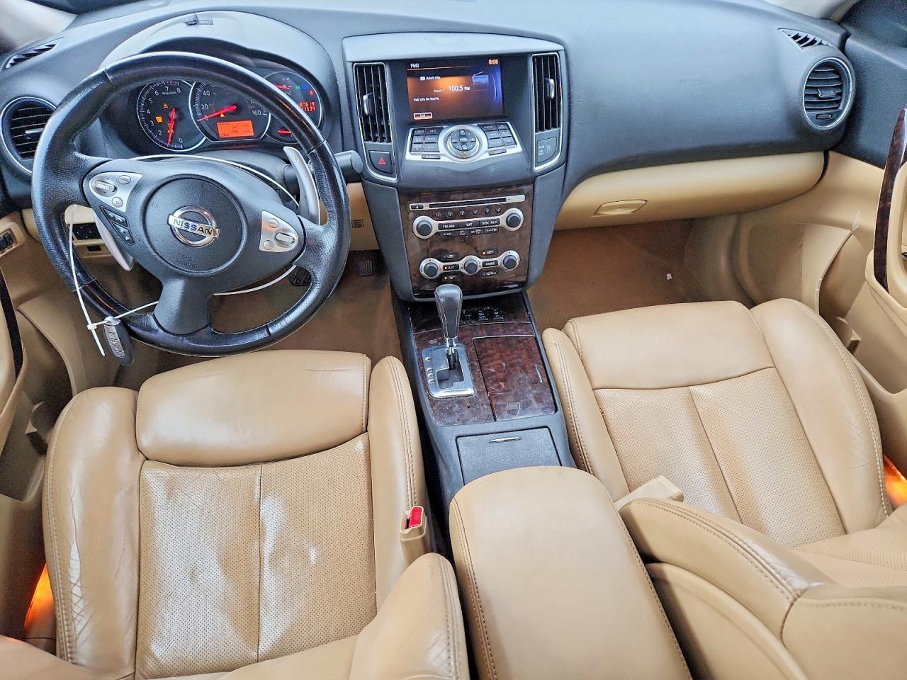 2011 Nissan Maxima 3.5 S White vin: 1N4AA5AP7BC819234