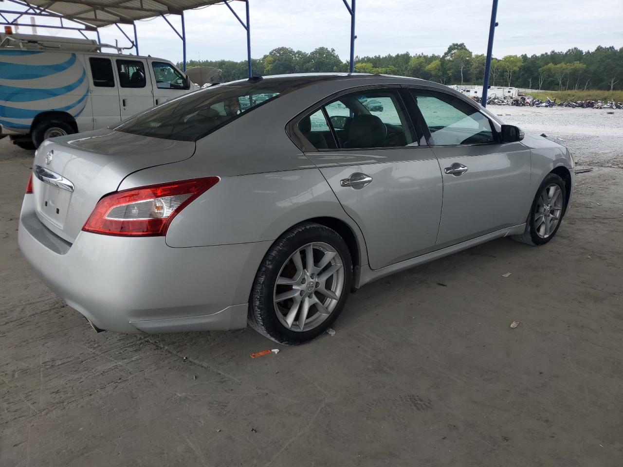 2011 Nissan Maxima S Silver vin: 1N4AA5AP7BC823834