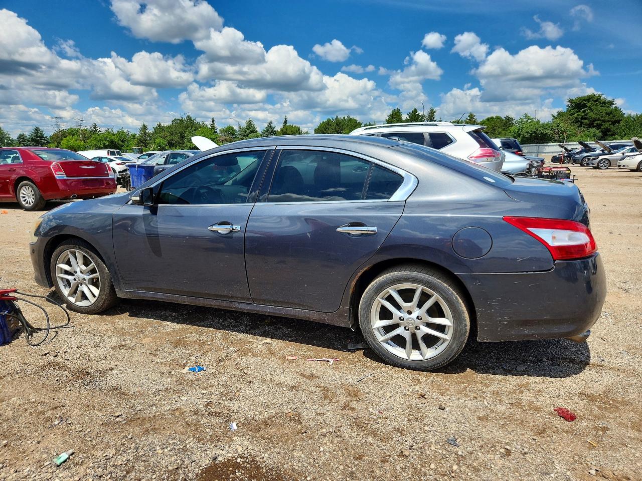 2011 Nissan Maxima S Gray vin: 1N4AA5AP7BC830444