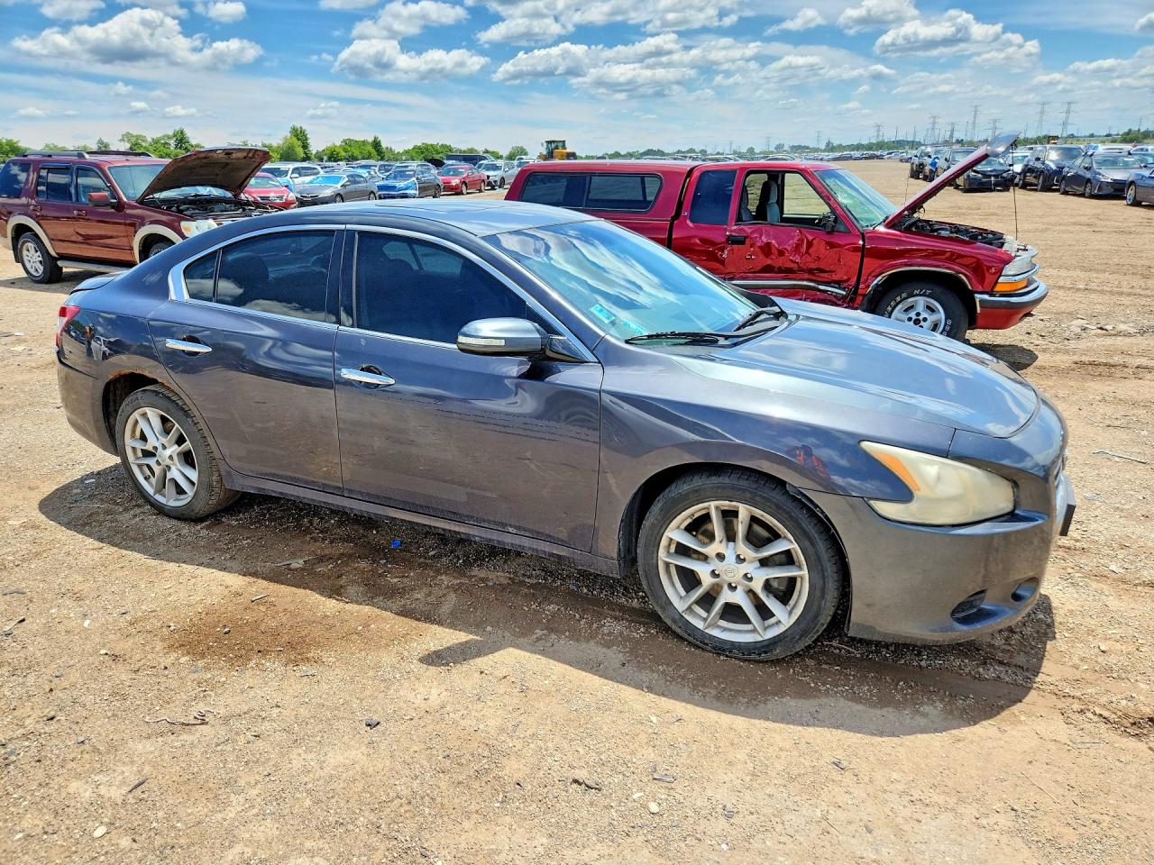 2011 Nissan Maxima S Gray vin: 1N4AA5AP7BC830444