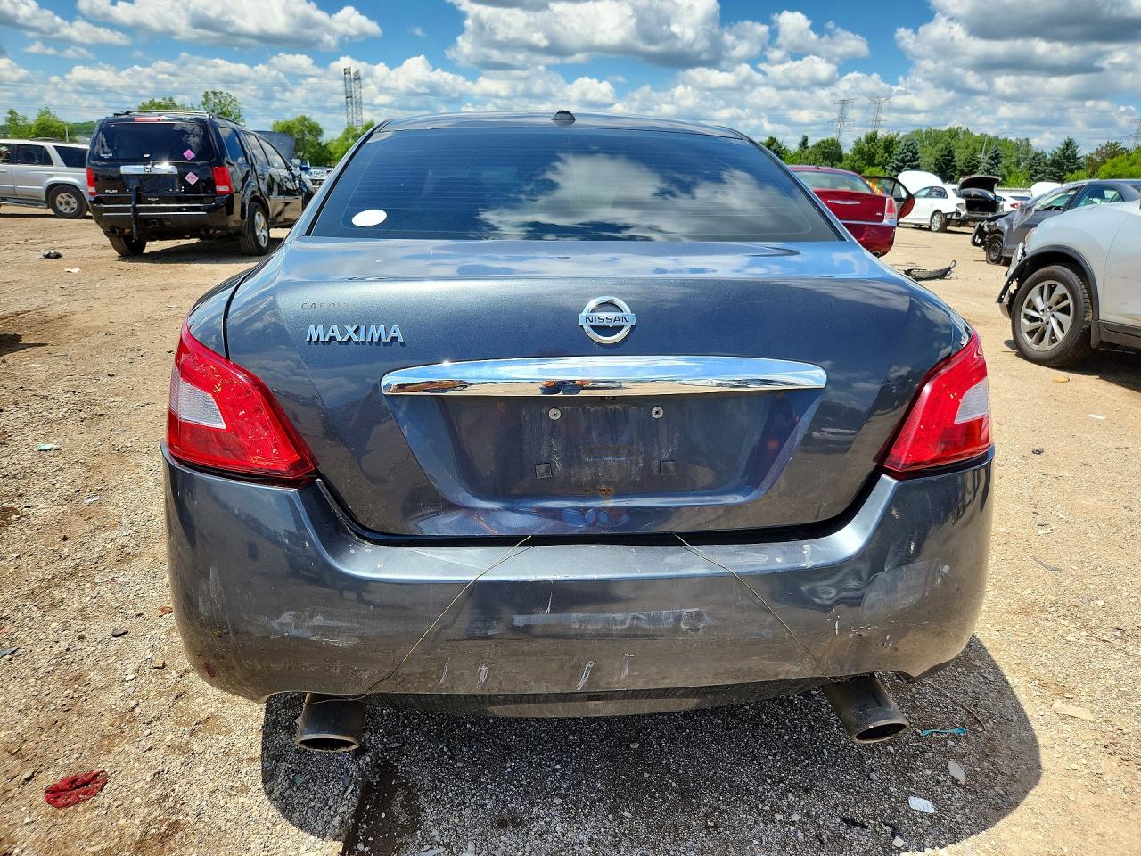 2011 Nissan Maxima S Gray vin: 1N4AA5AP7BC830444