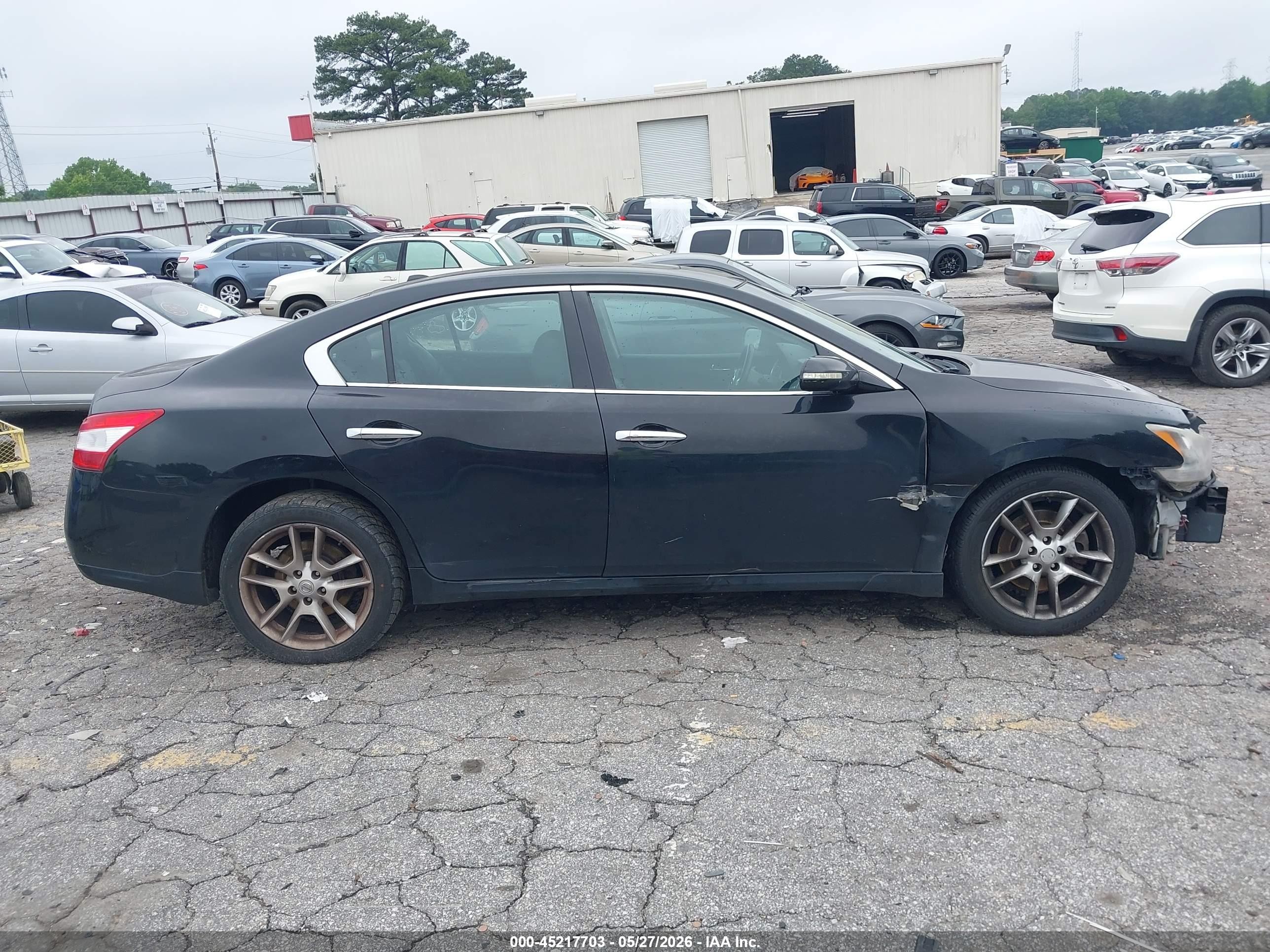 2011 Nissan Maxima 3.5 Sv Black vin: 1N4AA5AP7BC831903