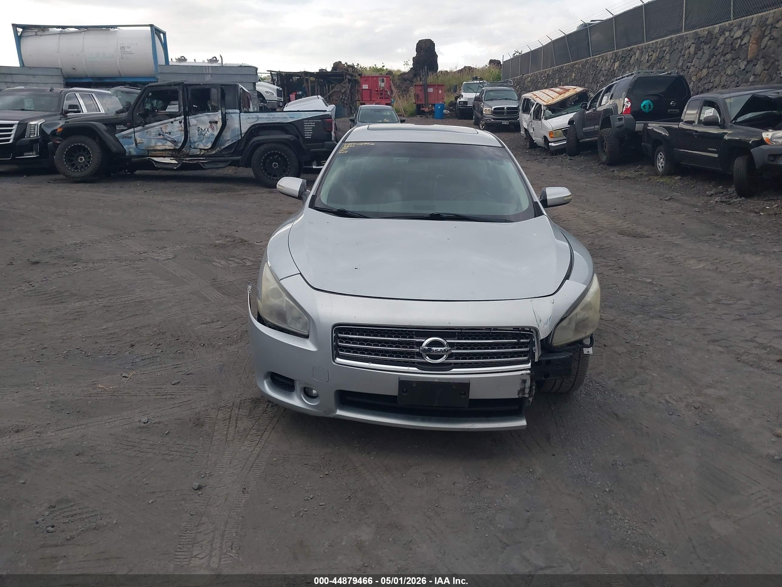 2011 Nissan Maxima 3.5 Sv Silver vin: 1N4AA5AP7BC836017