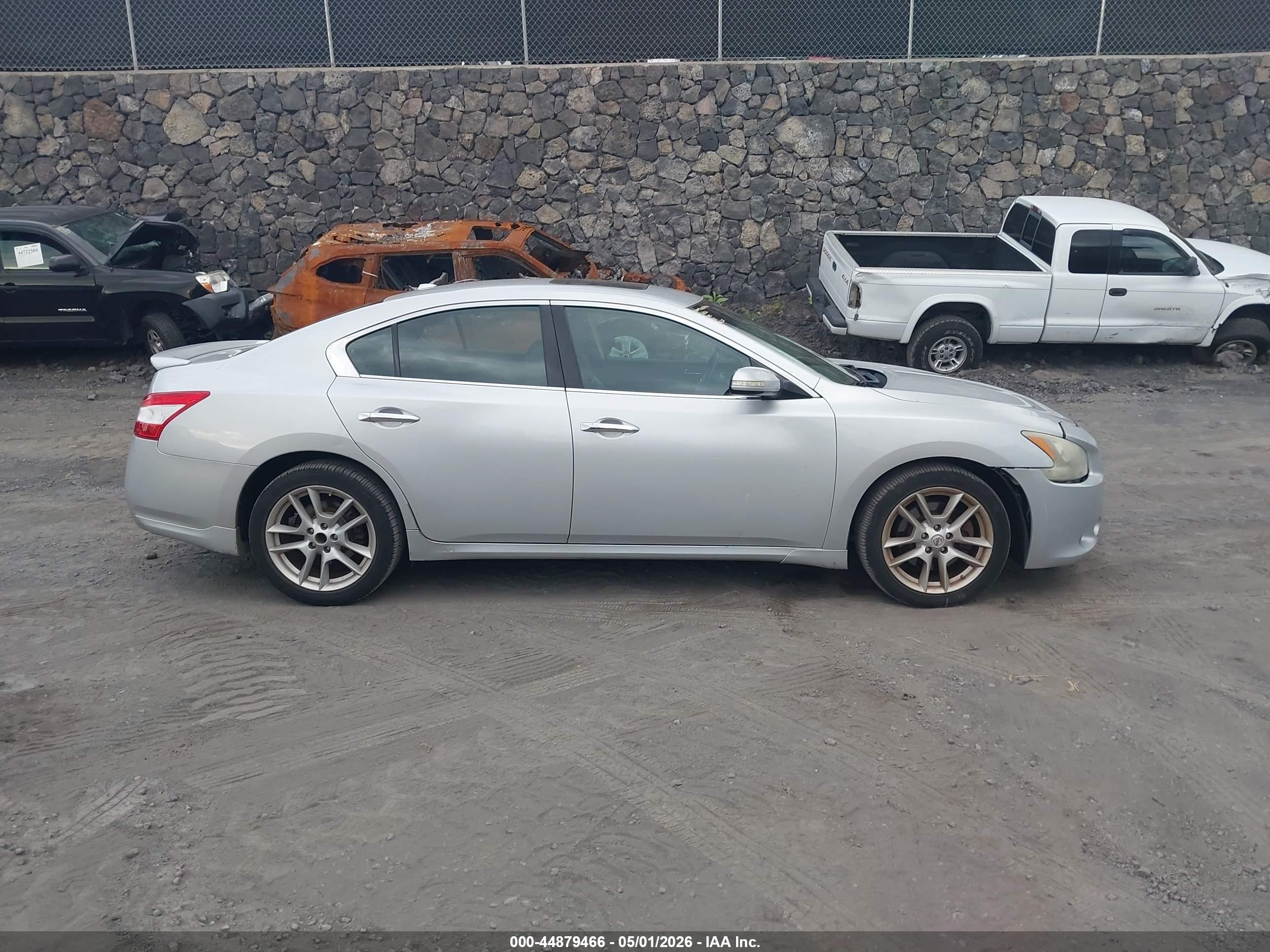 2011 Nissan Maxima 3.5 Sv Silver vin: 1N4AA5AP7BC836017