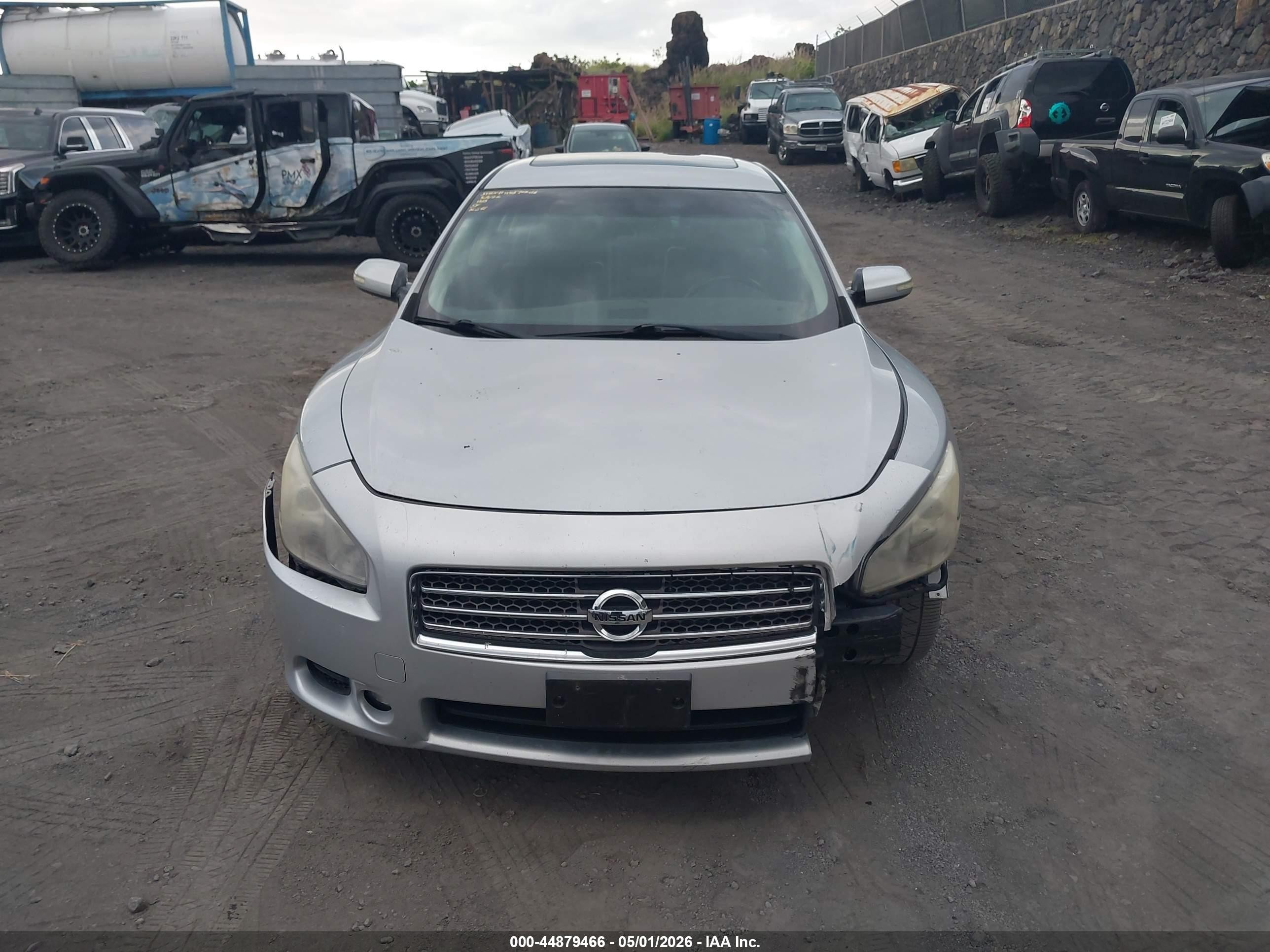 2011 Nissan Maxima 3.5 Sv Silver vin: 1N4AA5AP7BC836017