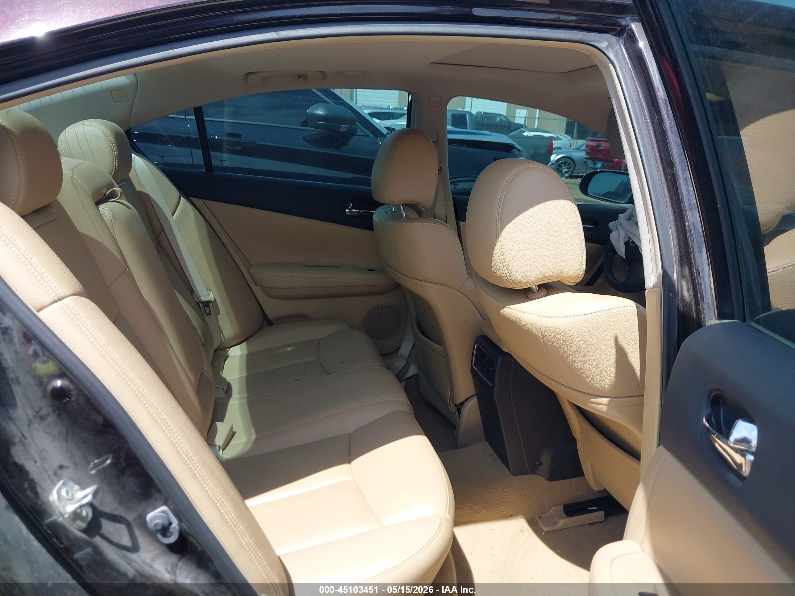2011 Nissan Maxima 3.5 Sv Purple vin: 1N4AA5AP7BC843338