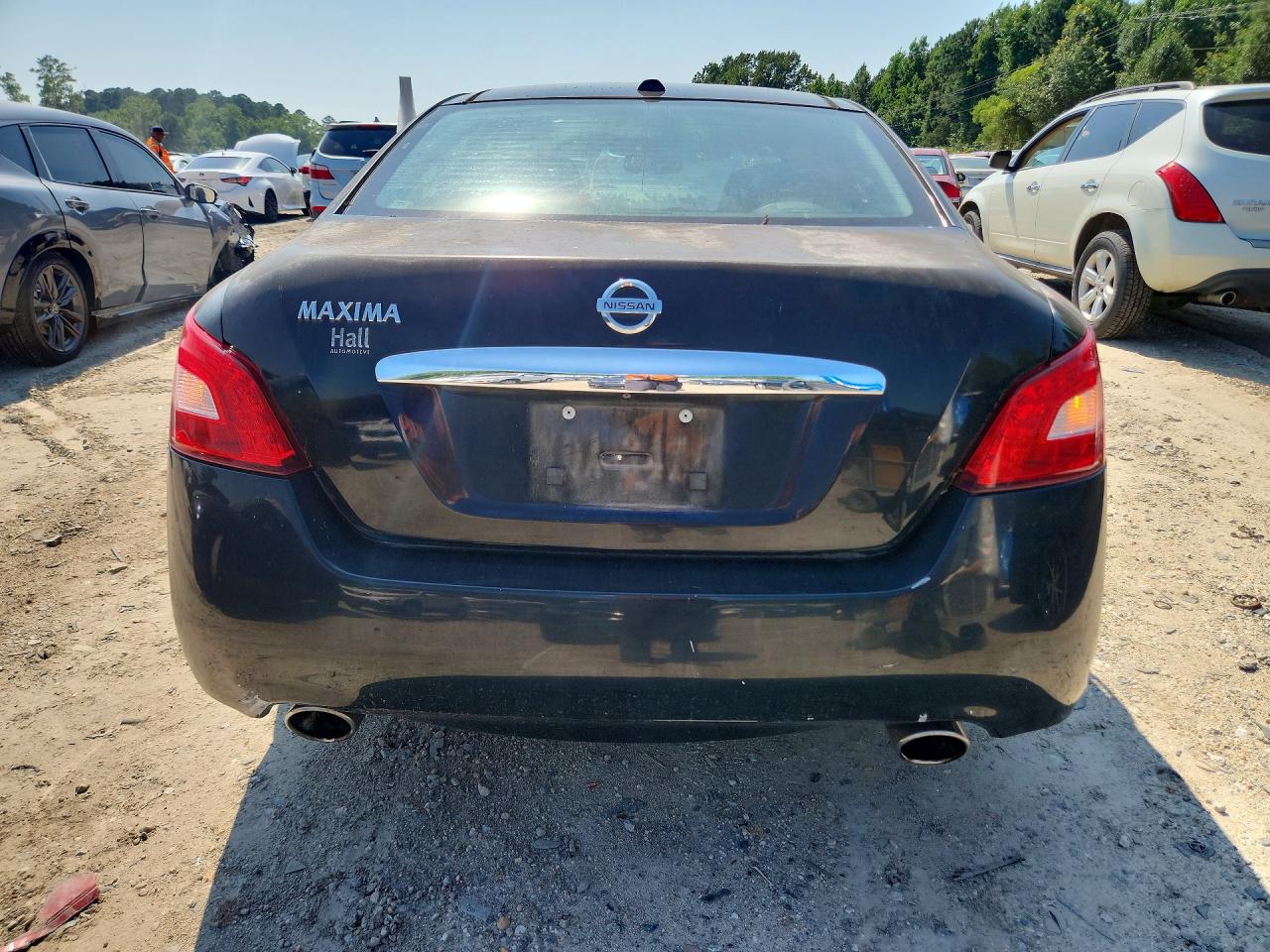 2011 Nissan Maxima 3.5 S Black vin: 1N4AA5AP7BC845199
