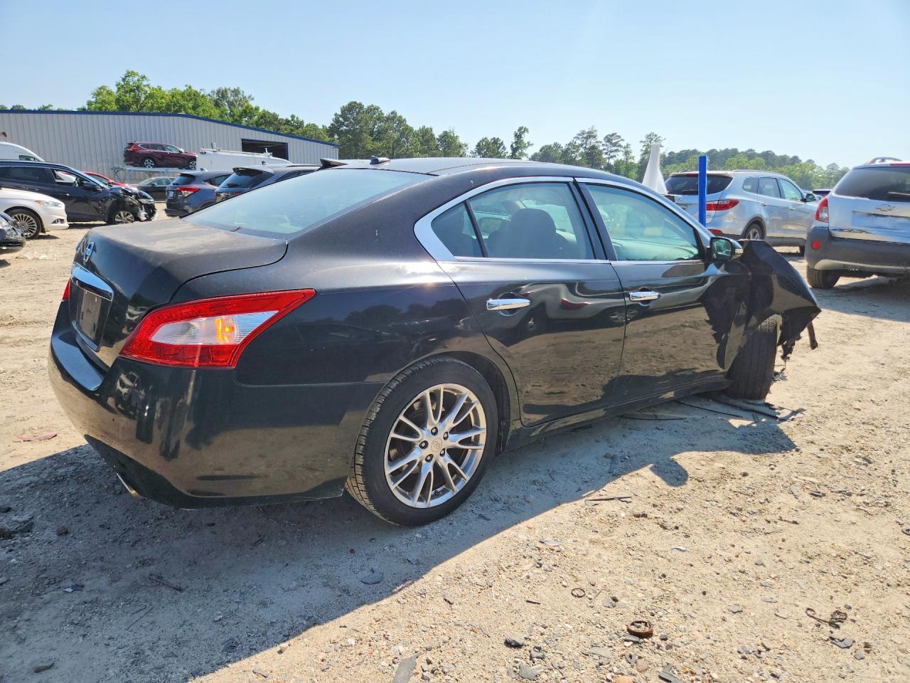 2011 Nissan Maxima 3.5 S Black vin: 1N4AA5AP7BC845199