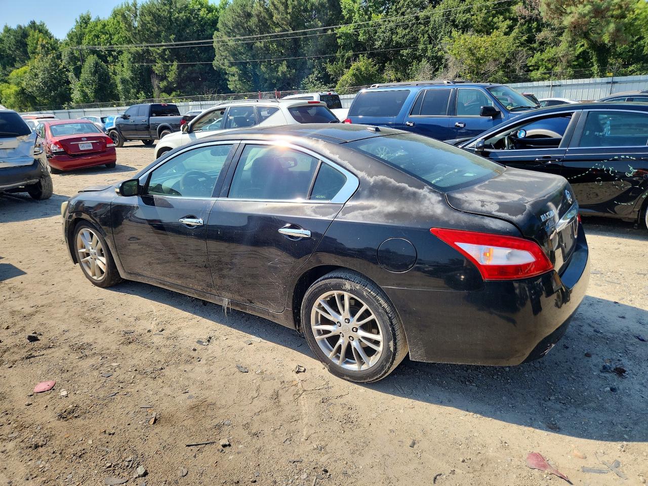 2011 Nissan Maxima 3.5 S Black vin: 1N4AA5AP7BC845199