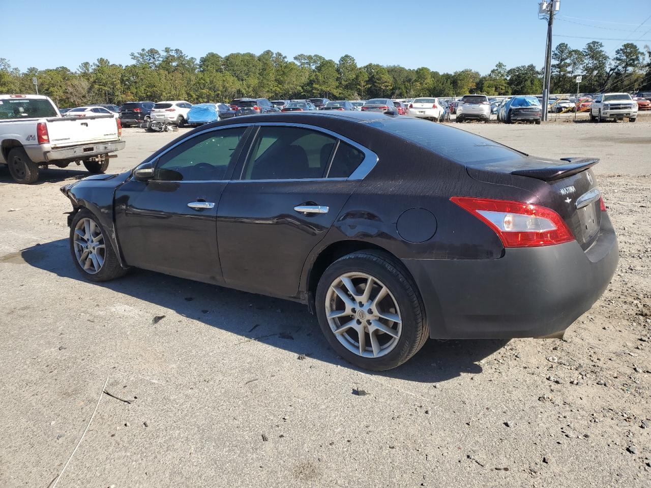 2011 Nissan Maxima 3.5 S Black vin: 1N4AA5AP7BC846451