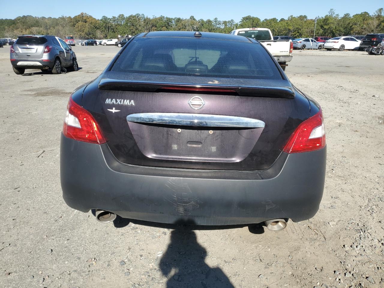 2011 Nissan Maxima 3.5 S Black vin: 1N4AA5AP7BC846451