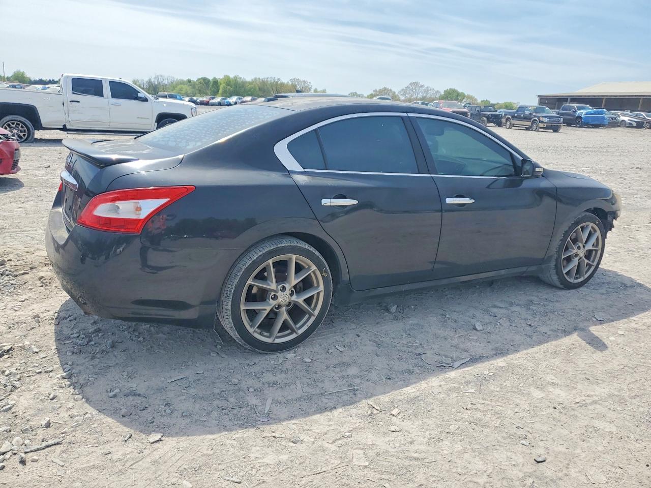 2011 Nissan Maxima 3.5 S Black vin: 1N4AA5AP7BC850306