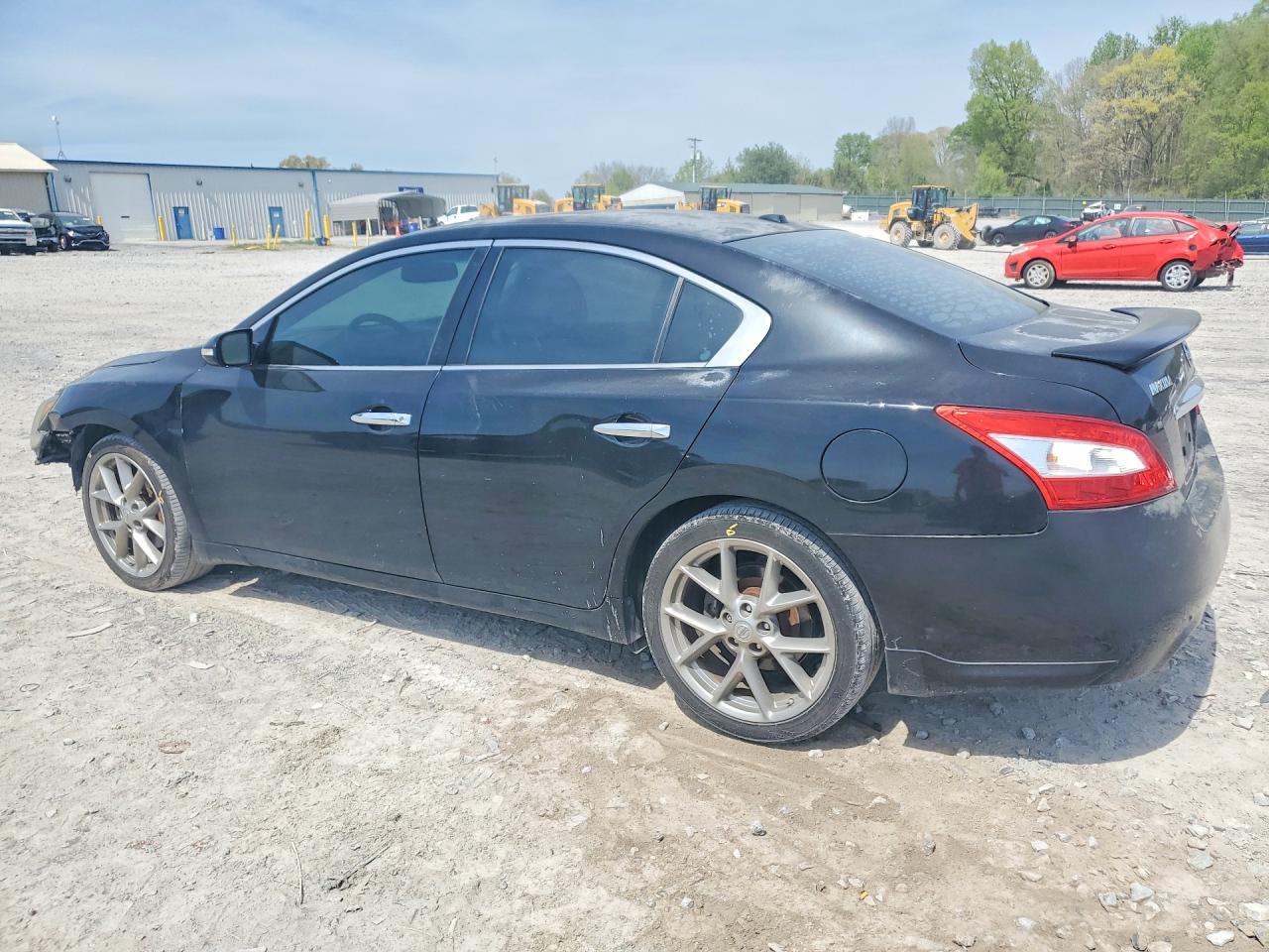 2011 Nissan Maxima 3.5 S Black vin: 1N4AA5AP7BC850306