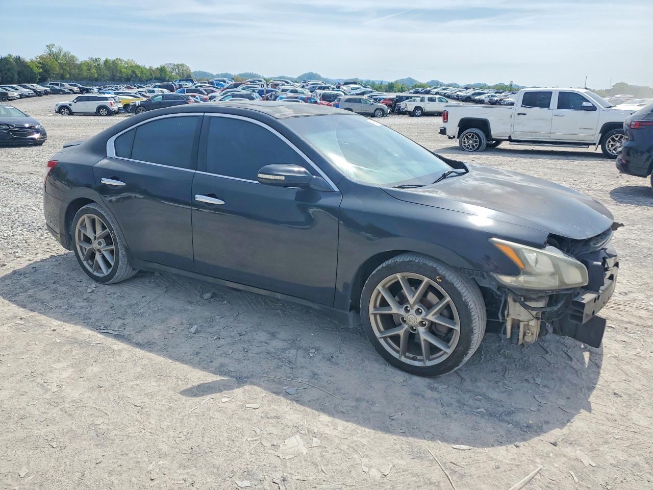 2011 Nissan Maxima 3.5 S Black vin: 1N4AA5AP7BC850306