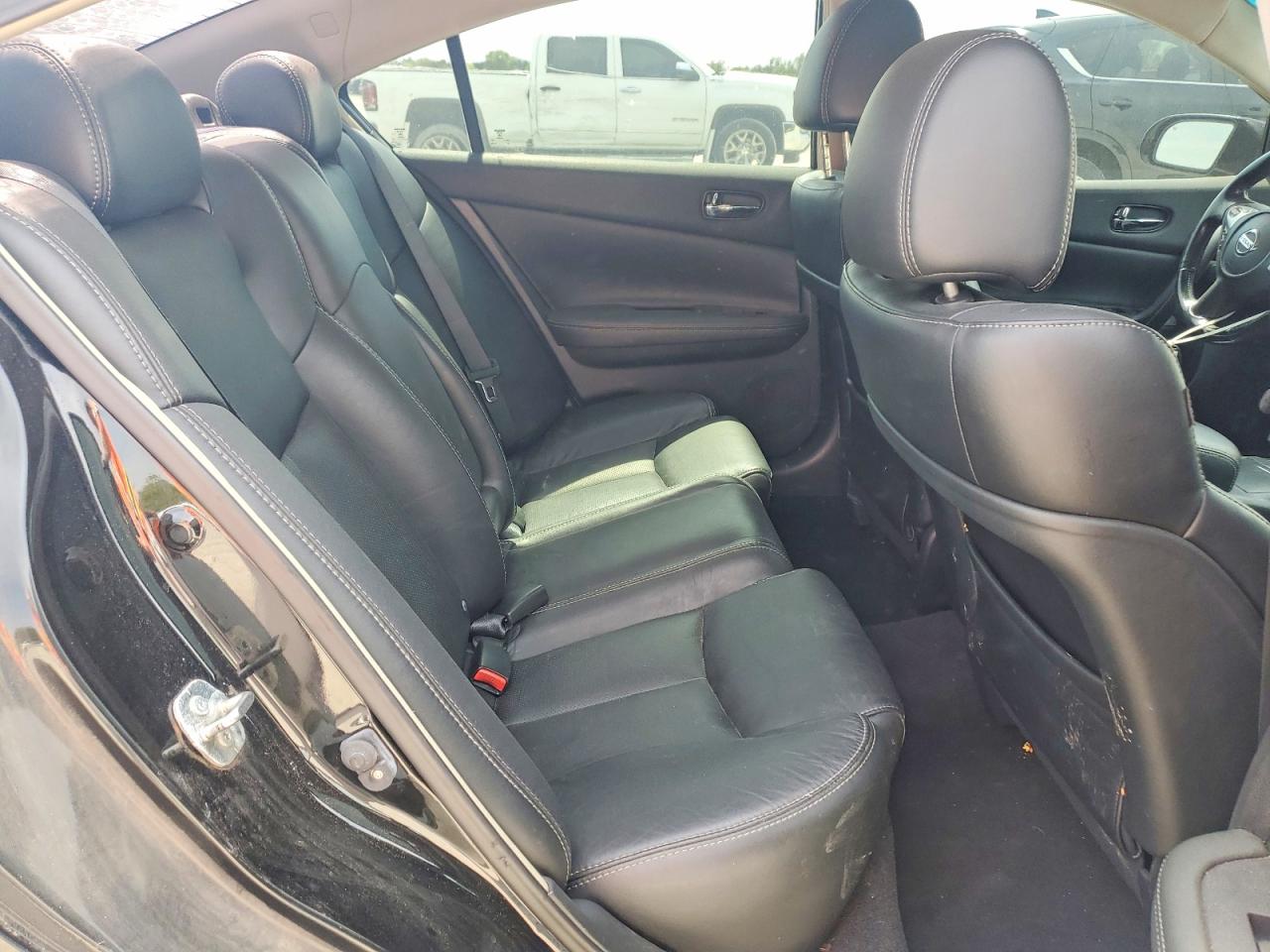 2011 Nissan Maxima 3.5 S Black vin: 1N4AA5AP7BC850306