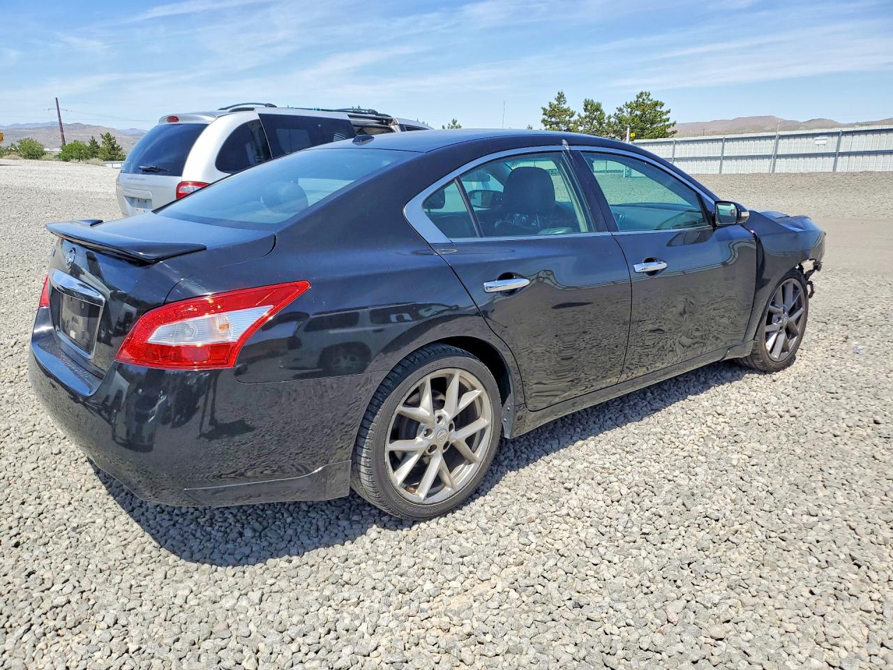 2011 Nissan Maxima 3.5 S Black vin: 1N4AA5AP7BC853366