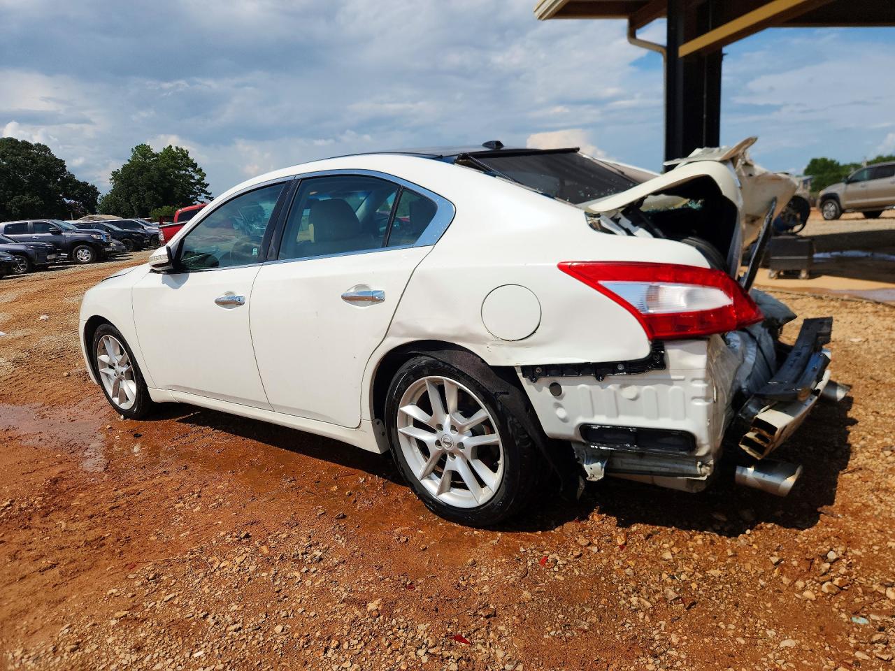 2011 Nissan Maxima 3.5 S White vin: 1N4AA5AP7BC854663