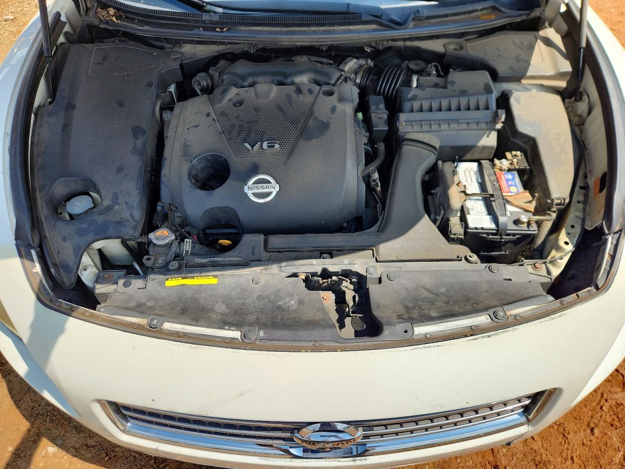 2011 Nissan Maxima 3.5 S White vin: 1N4AA5AP7BC854663